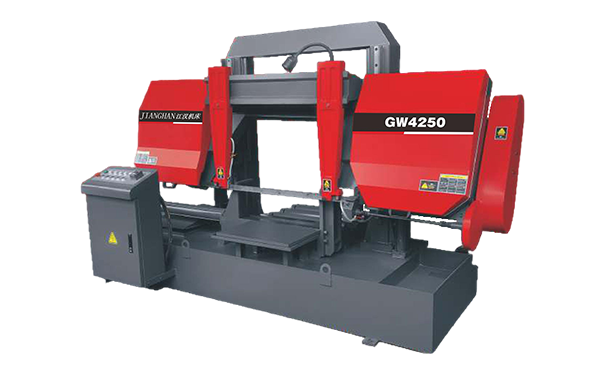 霞山GW4250双柱龙门卧式带锯床